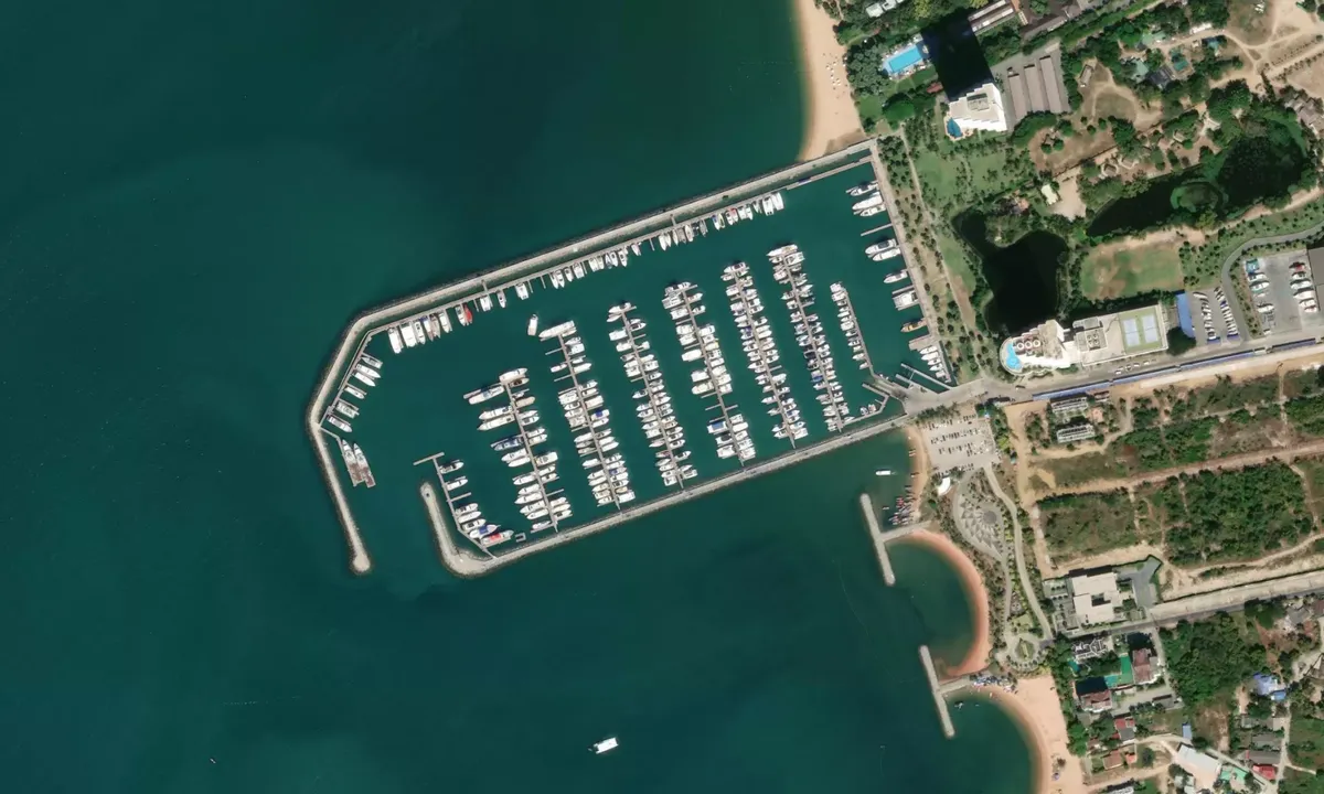 Flyfoto av Ocean Marina