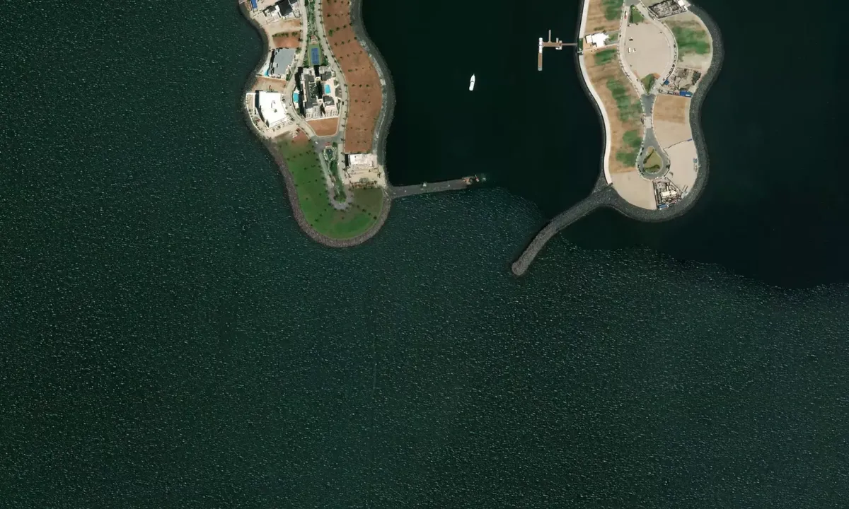 Flyfoto av Ocean Reef Marina