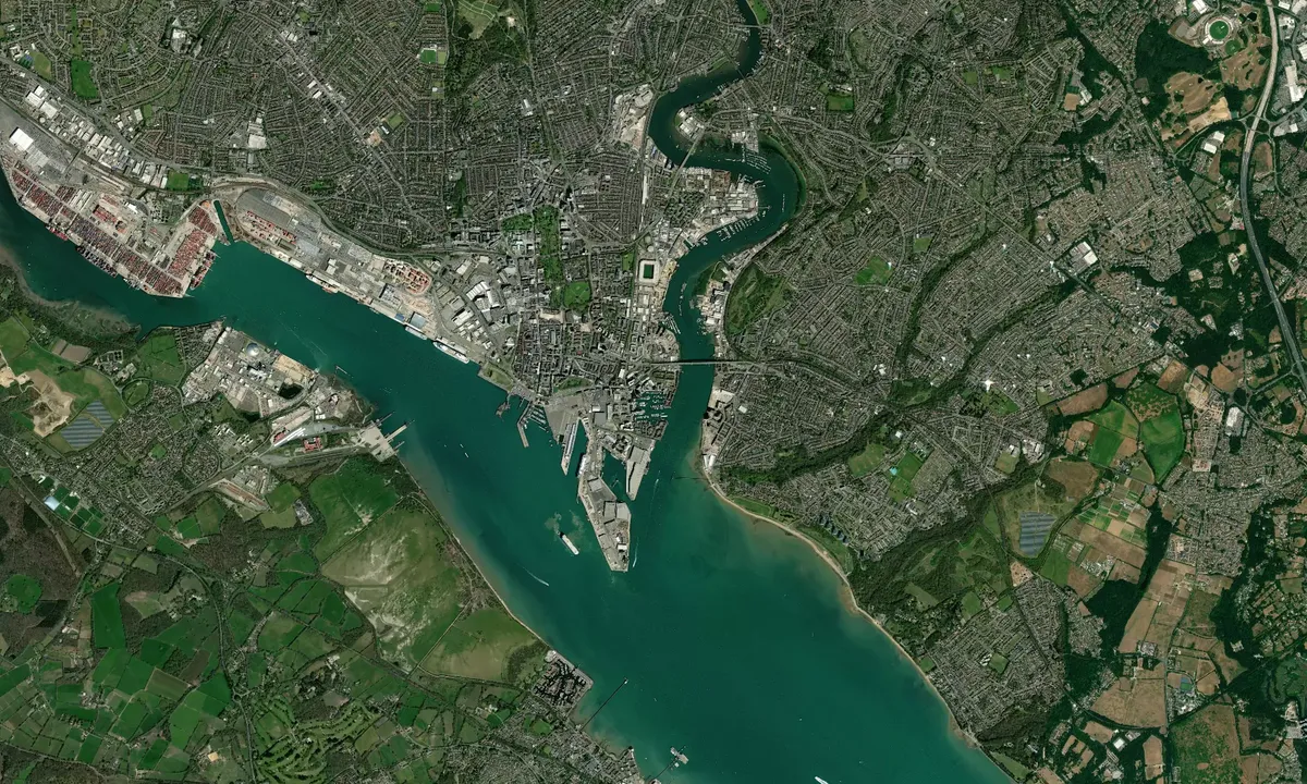 Flyfoto av Ocean Village Marina - Southampton