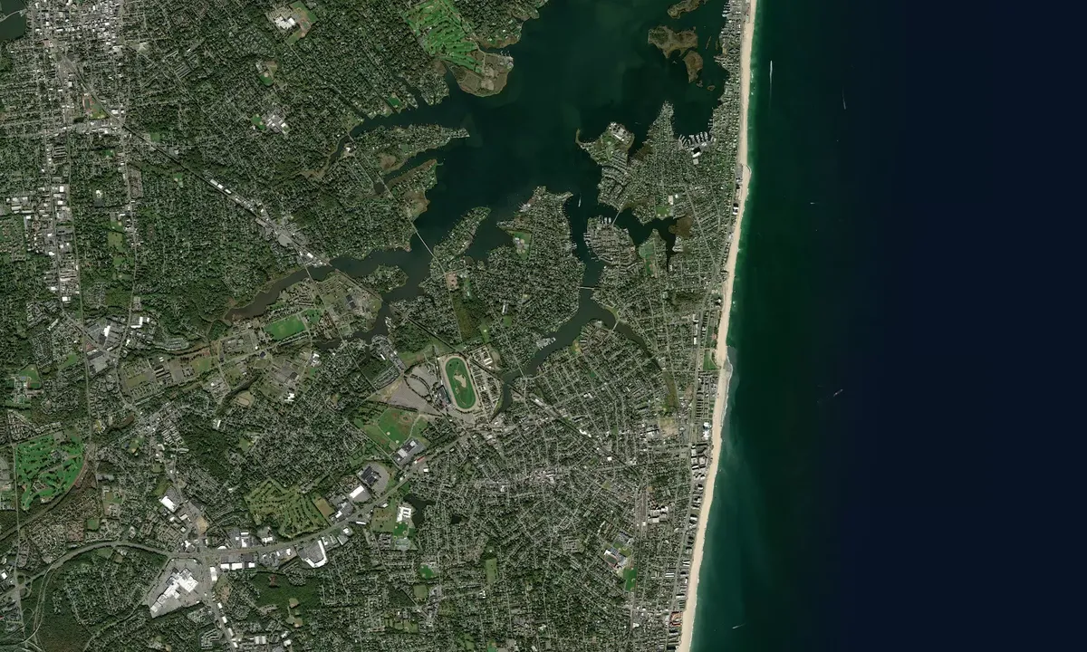 Flyfoto av Oceanport Landing
