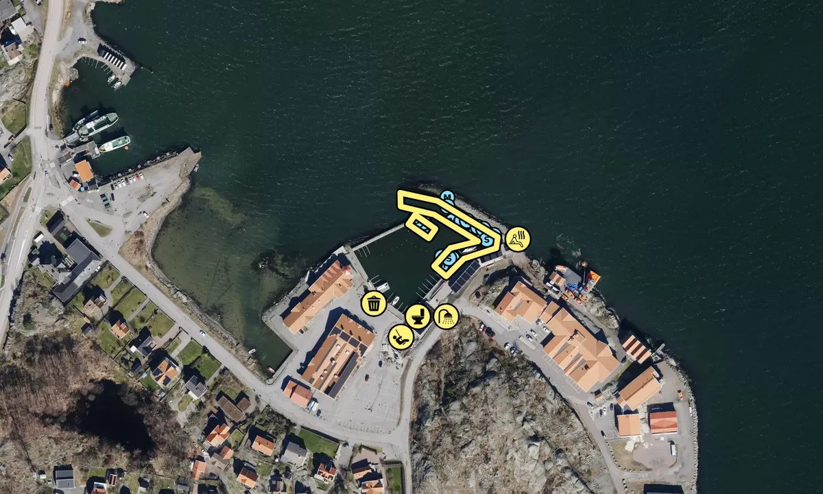 Satelite image of Öckerö - Nimbushamnen