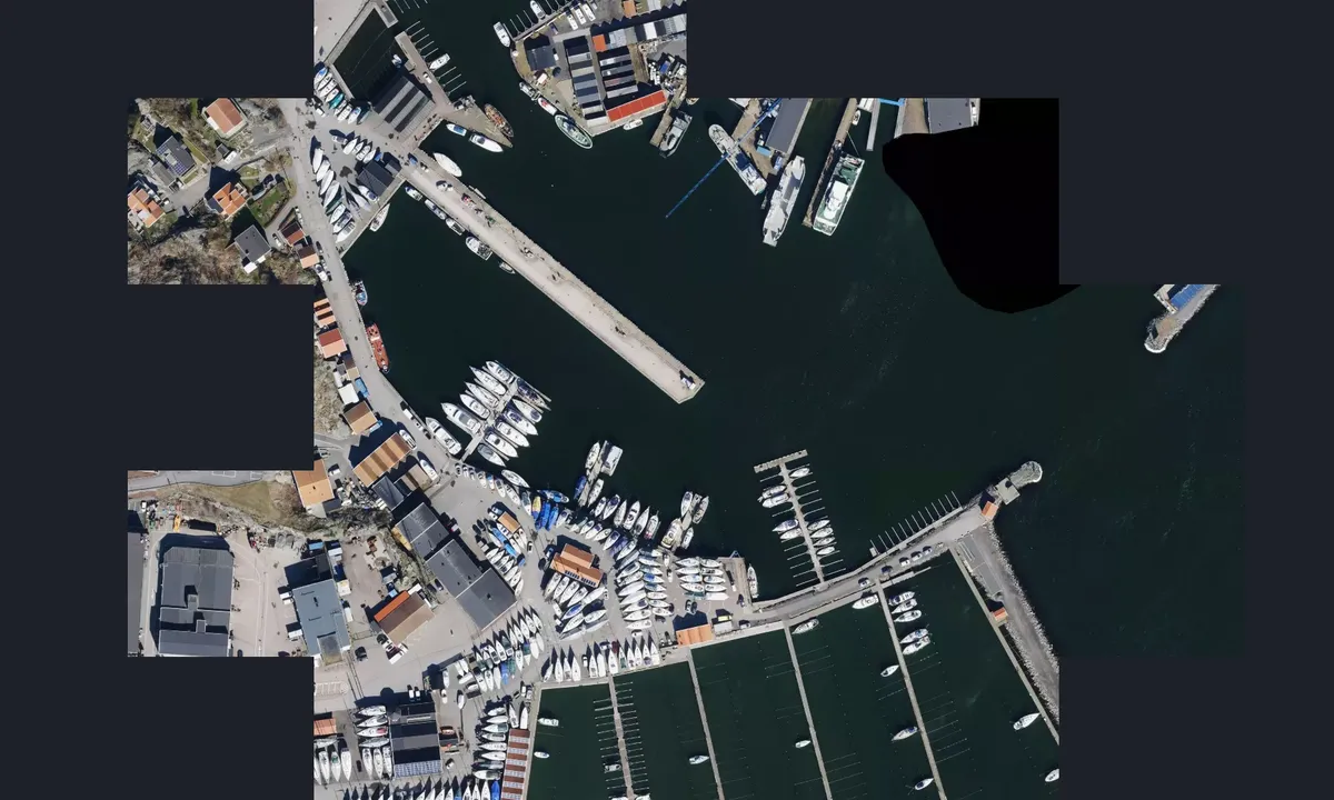 Satelite image of Öckeröhamn