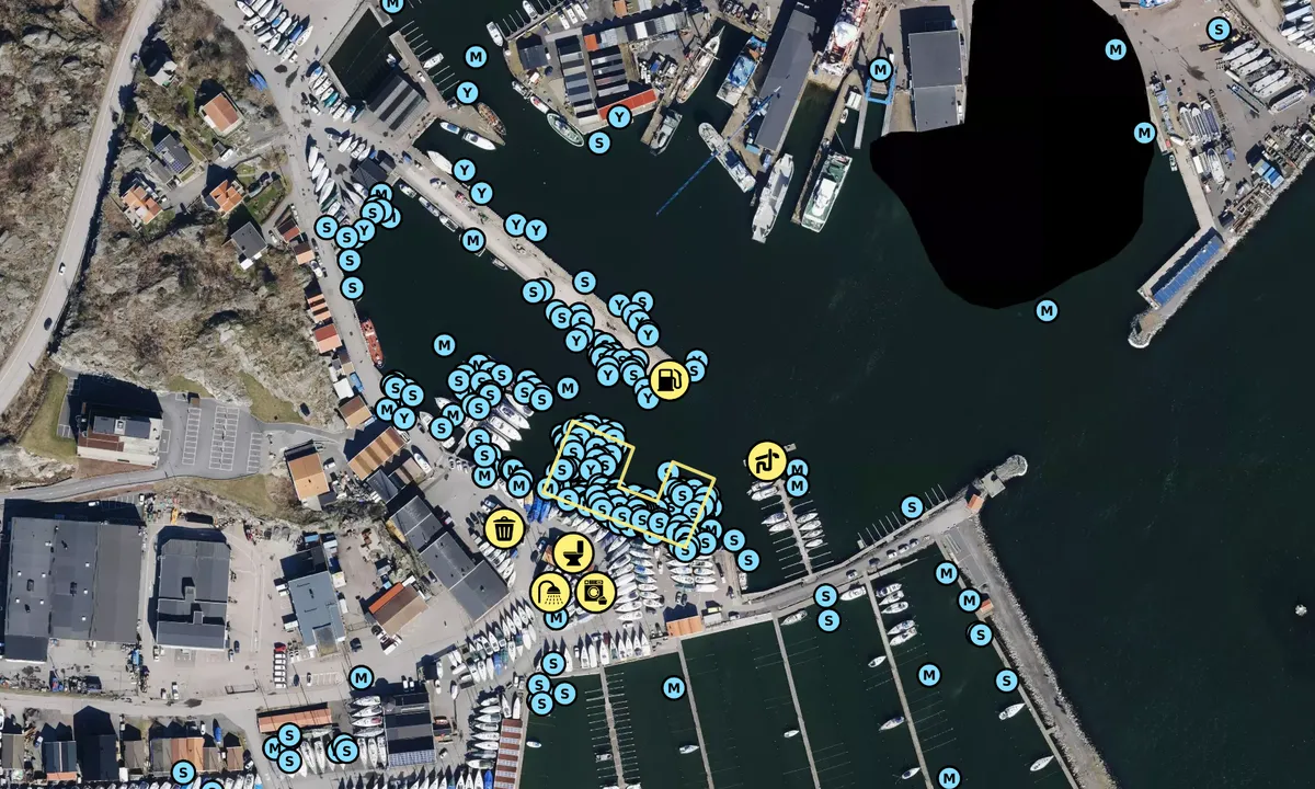 Satelite image of Öckeröhamn