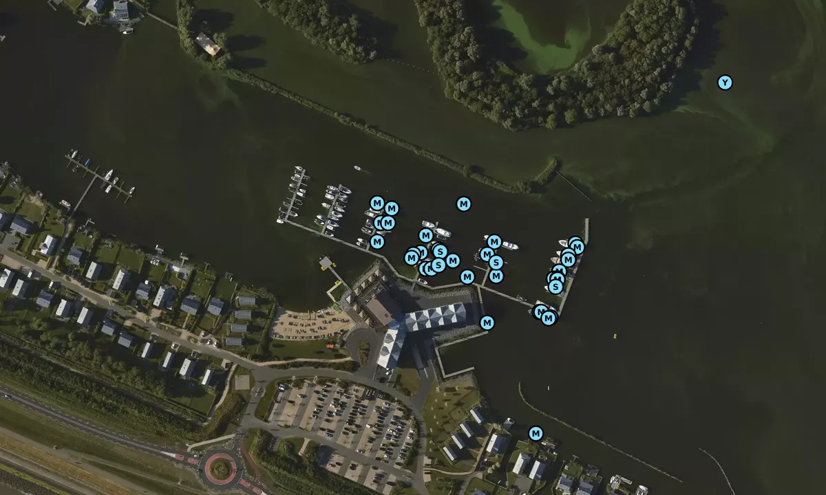 Satelite image of Oesterdam Marina
