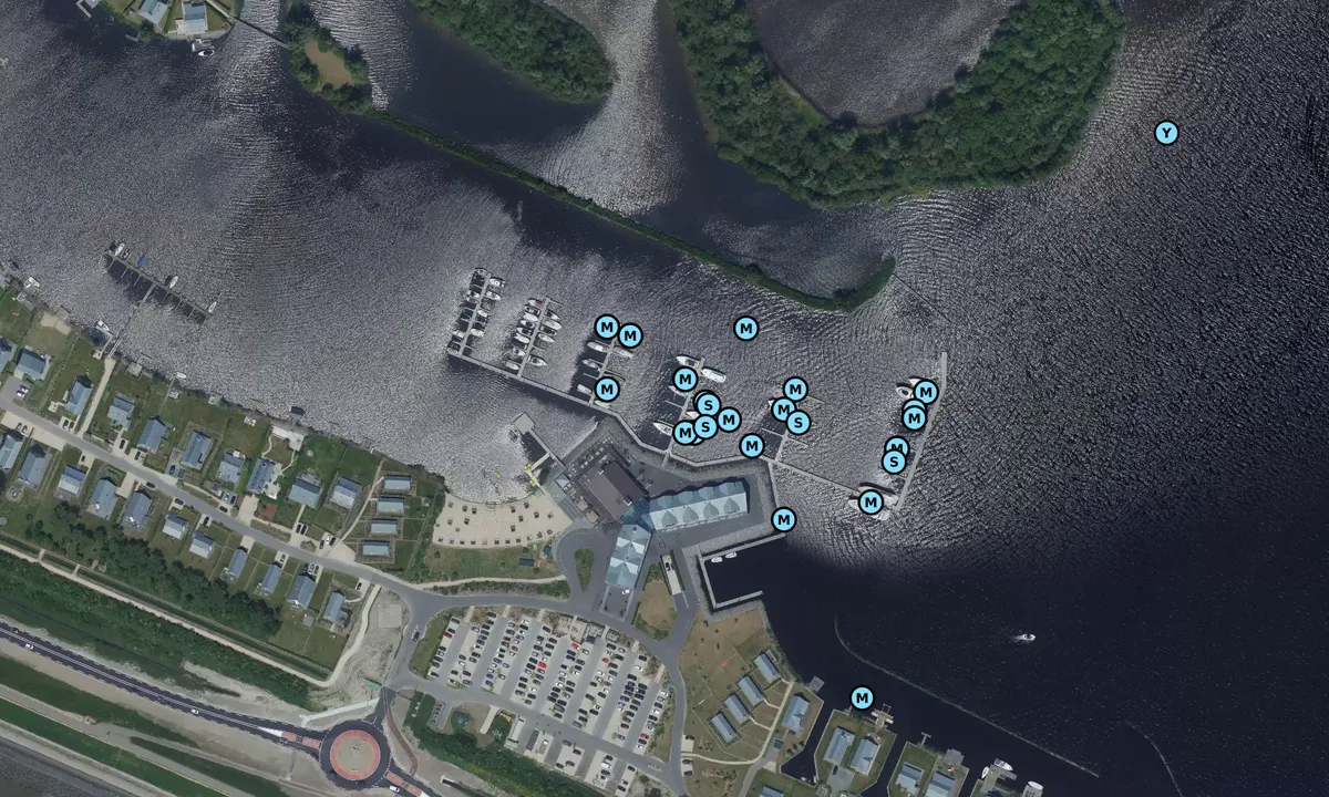Satelite image of Oesterdam Marina