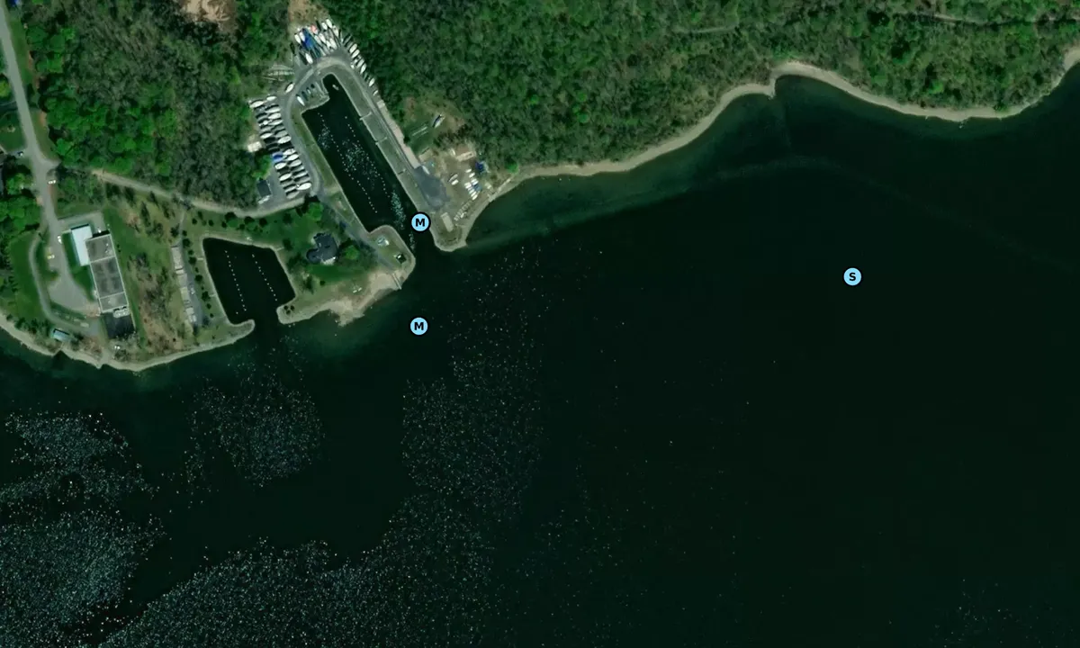 Satelite image of Off of Stormont Yacht Club