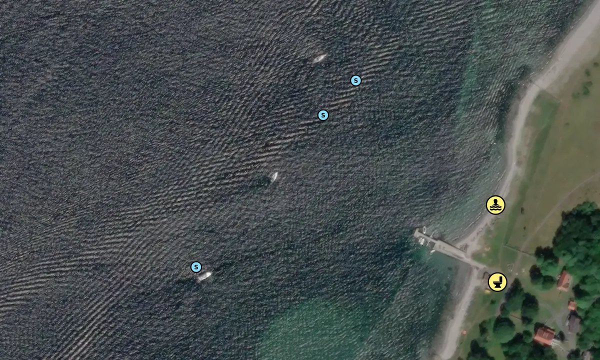 Satelite image of Øitangen Jomfruland