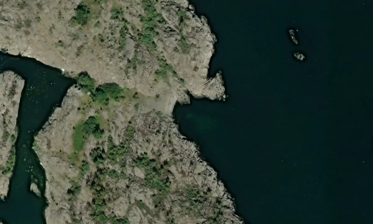 Satelite image of Öja