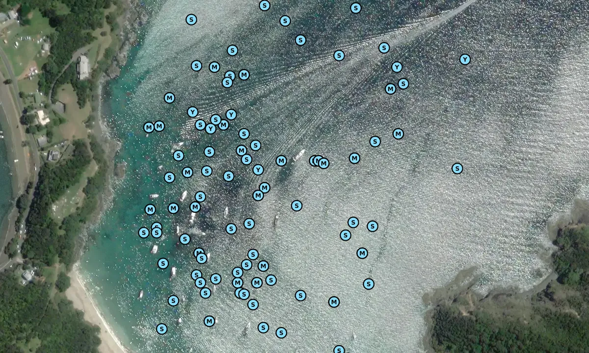 Satelite image of Oke Bay
