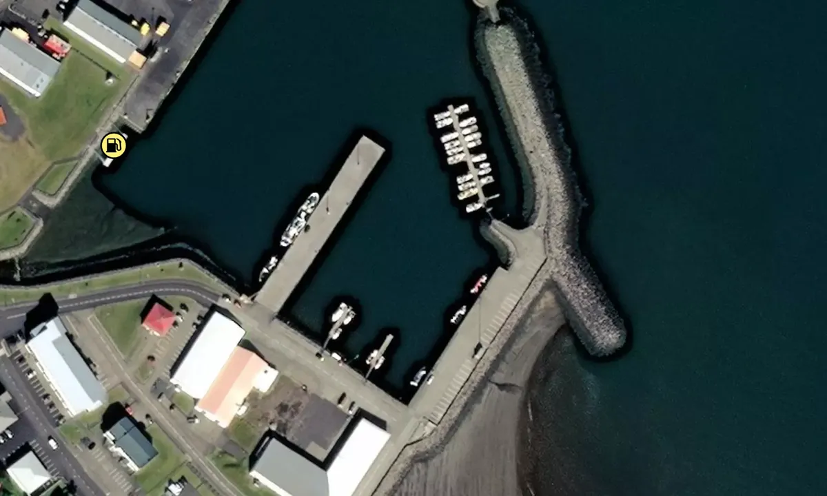 Satelite image of Ólafsvík