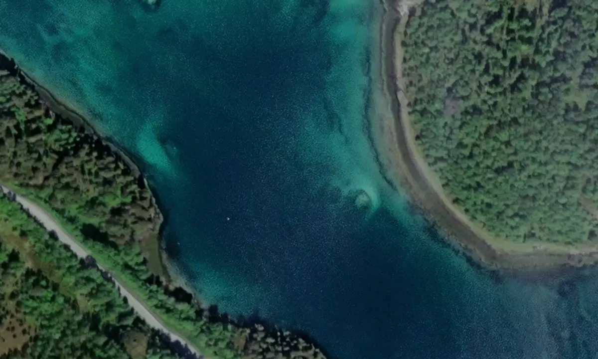 Satelite image of Olavågen