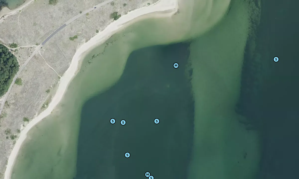 Satelite image of Old Cape Cod Canal