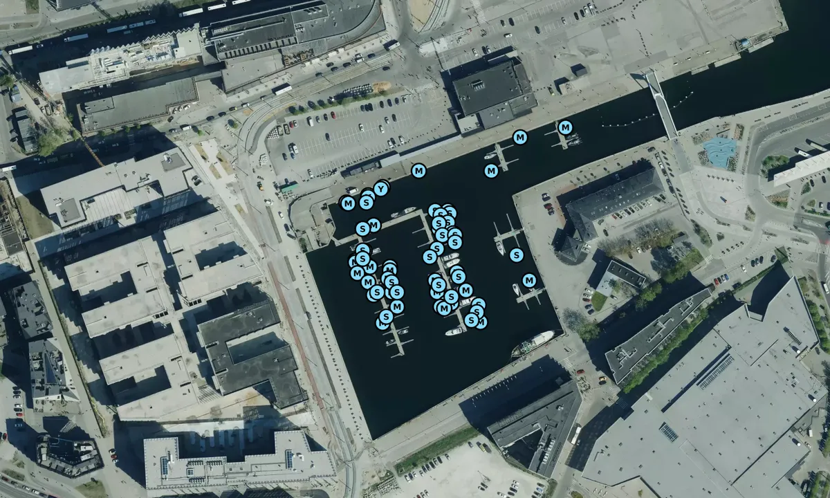 Satelite image of Old City Marina