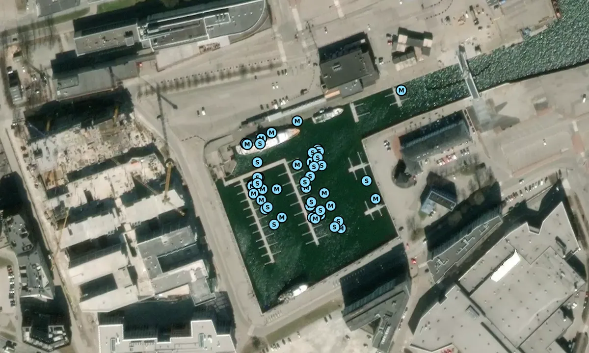 Satelite image of Old City Marina