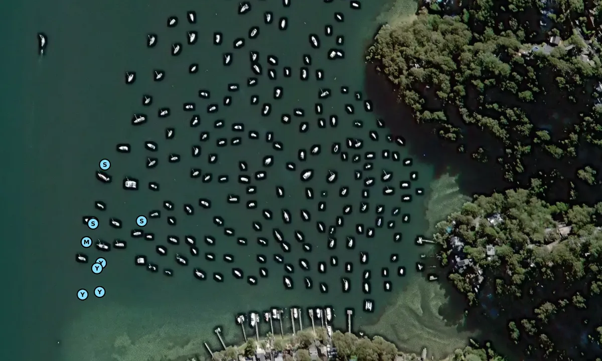 Satelite image of Old Mangrove Bay