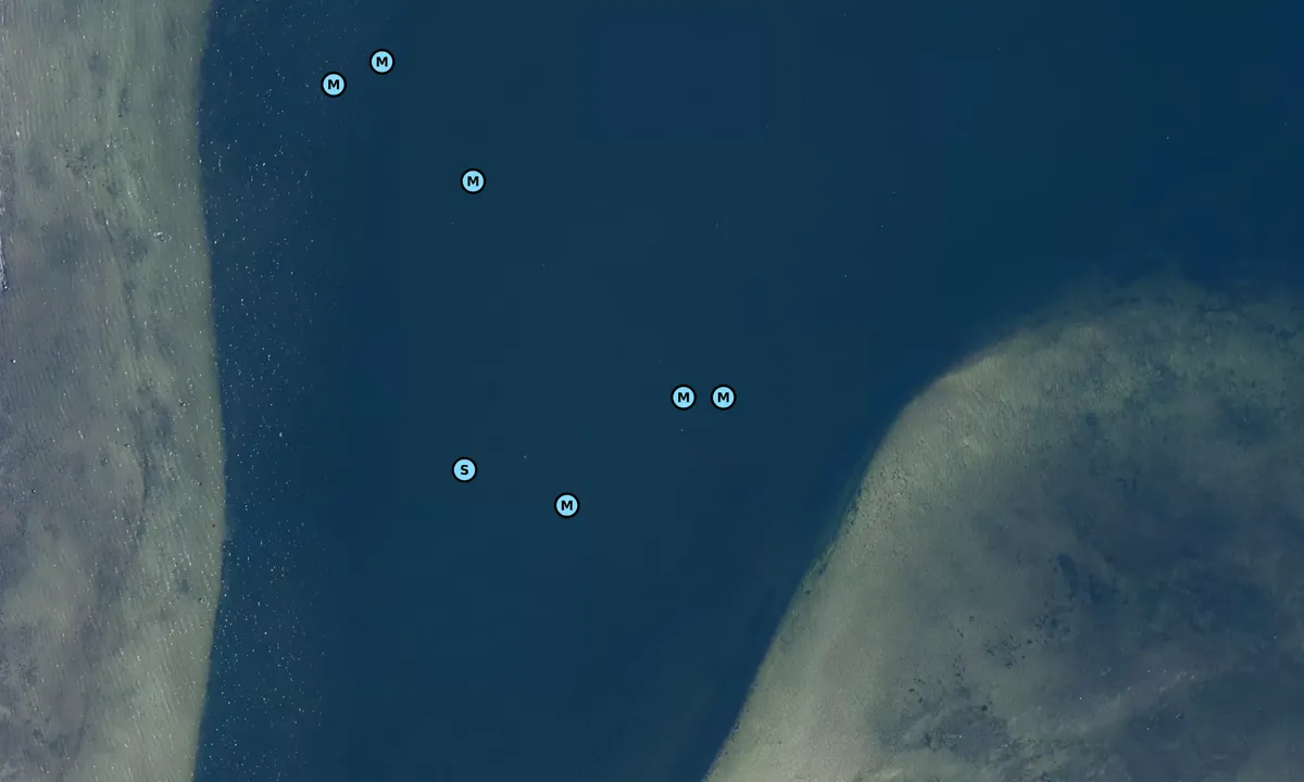 Satelite image of Ølvig bouy