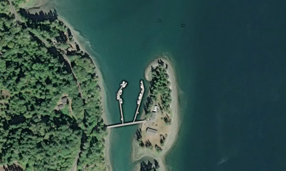 Flyfoto av Olympia Yacht Club Outstation - Private