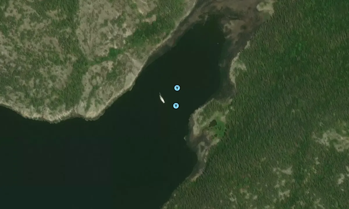 Satelite image of One Boat Cove