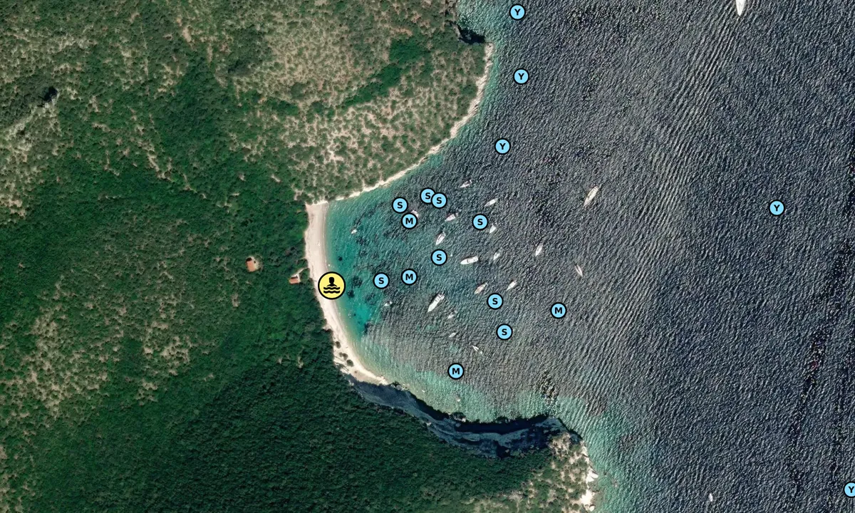 Satelite image of One house bay