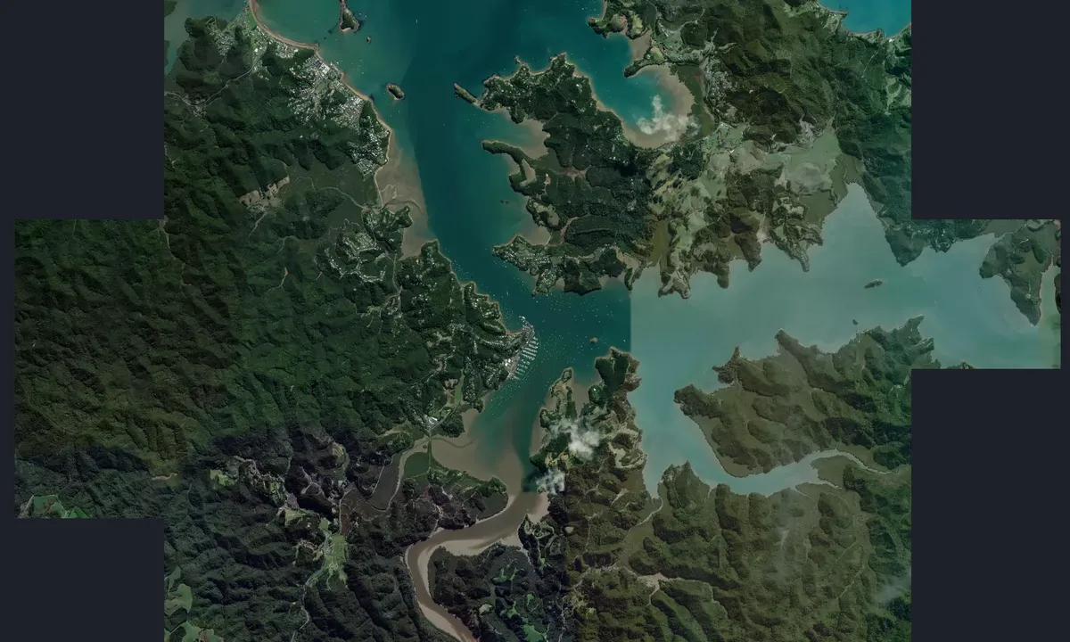 Flyfoto av Opua Marina - Northland