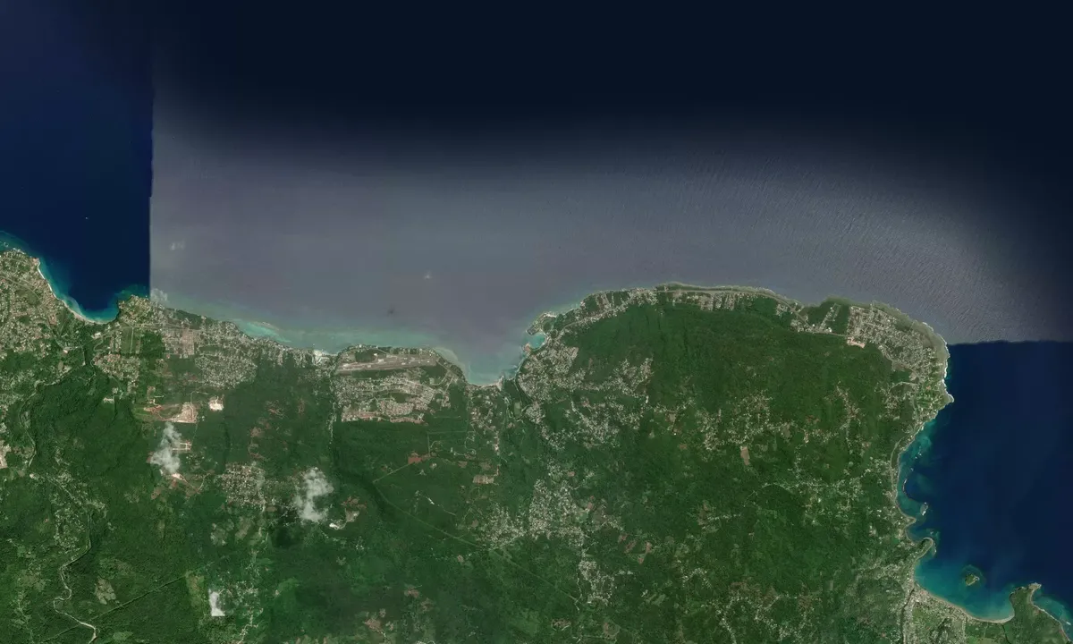 Flyfoto av Oracabessa Bay