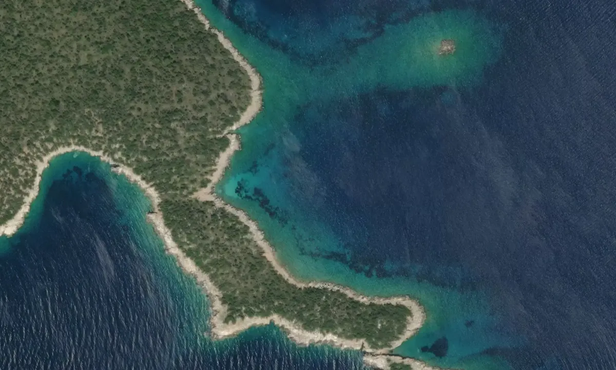 Flyfoto av Orak Island South