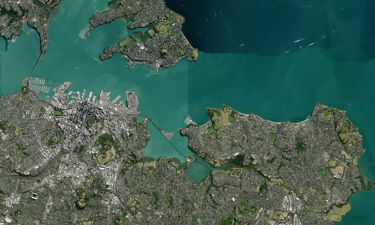 Flyfoto av Orakei Marina 1