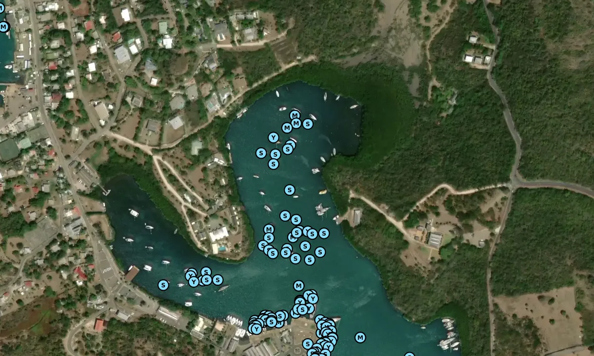 Satelite image of Ordnance Bay