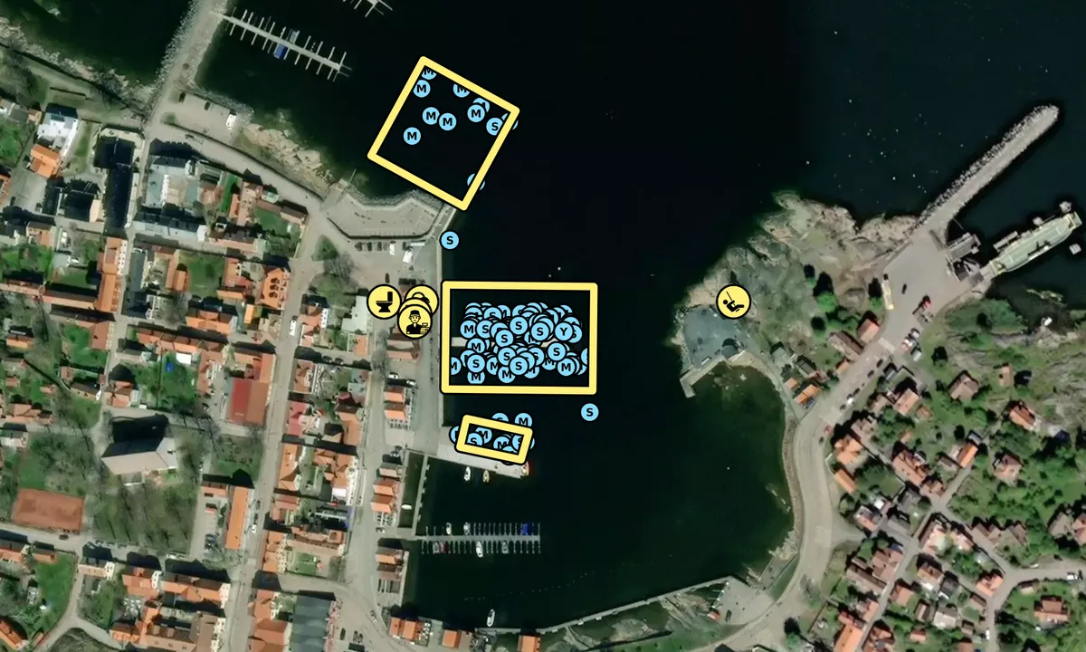 Satelite image of Öregrund