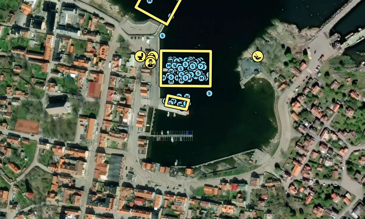 Satelite image of Öregrund