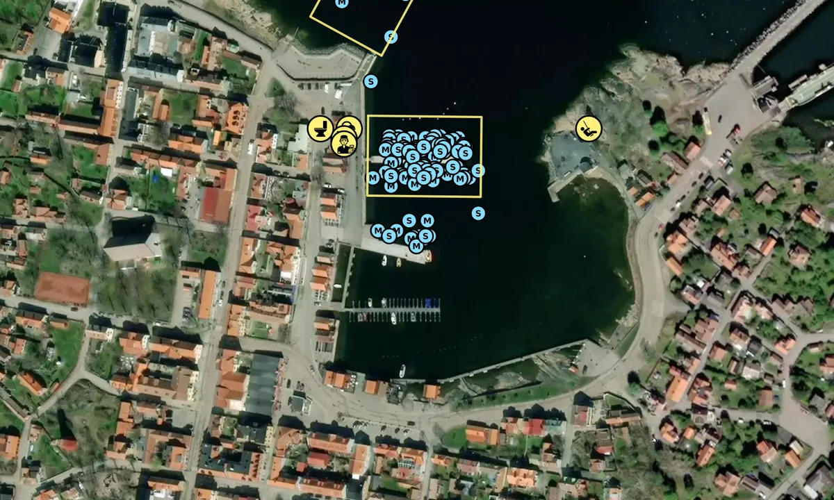Satelite image of Öregrund