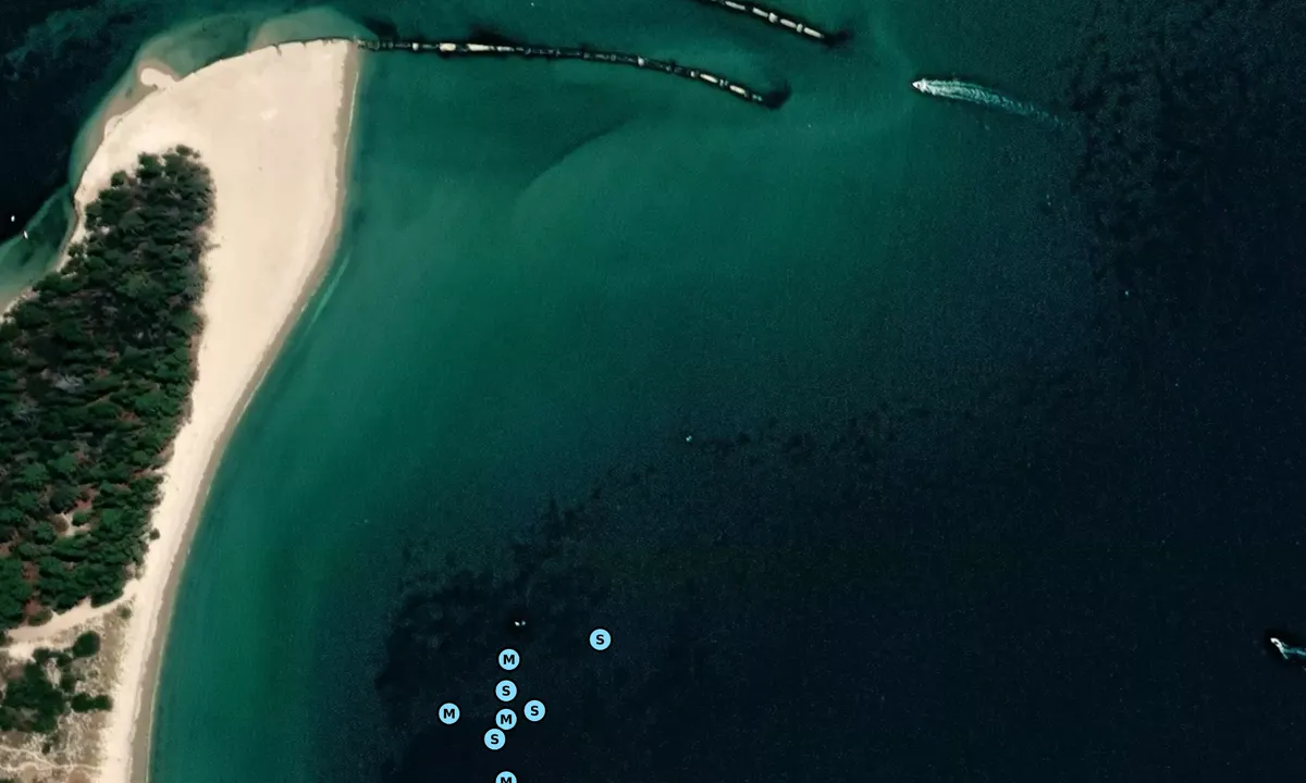 Satelite image of Orford - Prosser River
