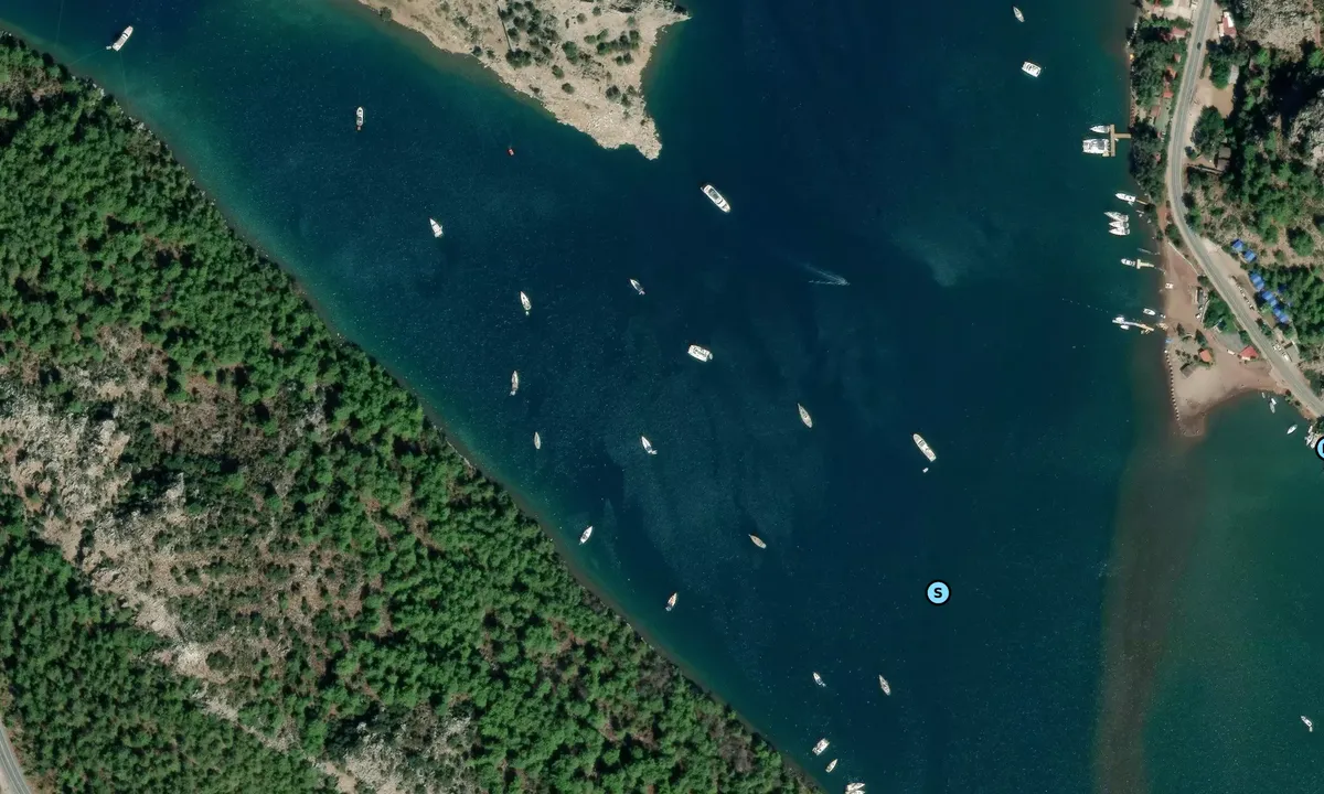 Satelite image of Orhaniye-Kaleada