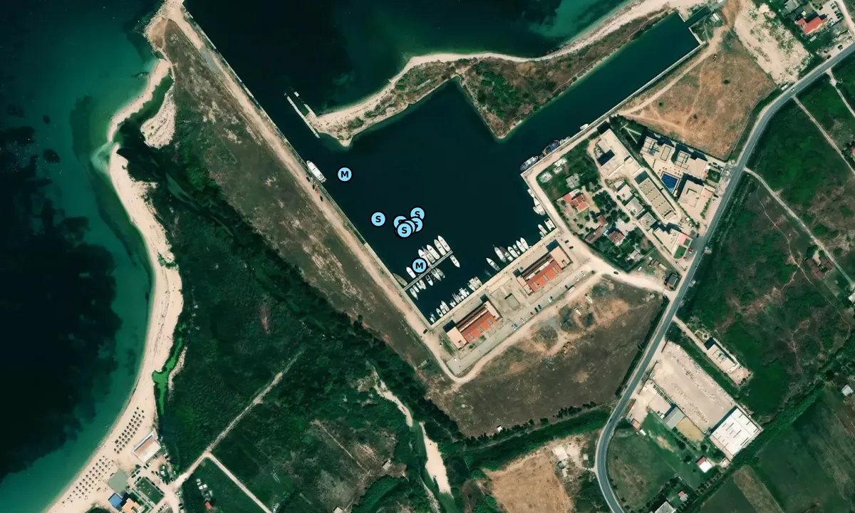 Satelite image of Orikum Marina