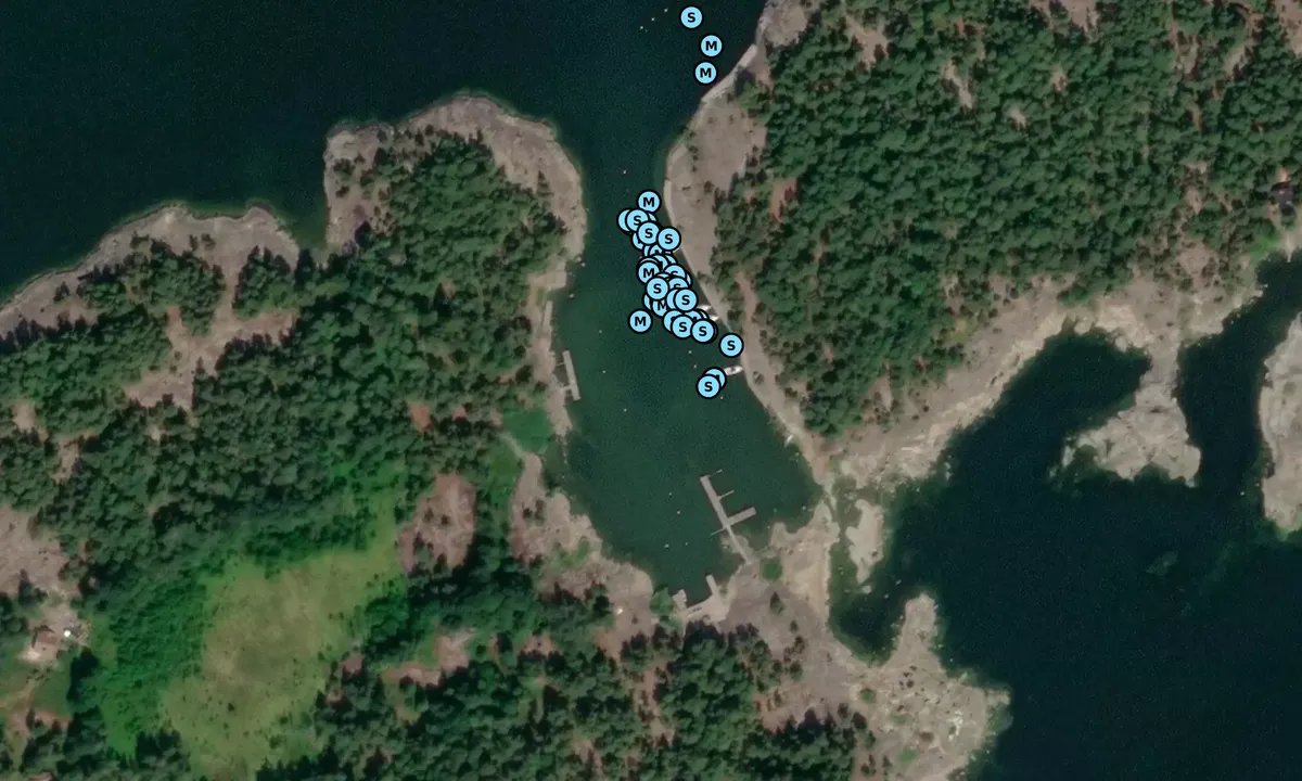 Satelite image of Ormholmen - Helsinki