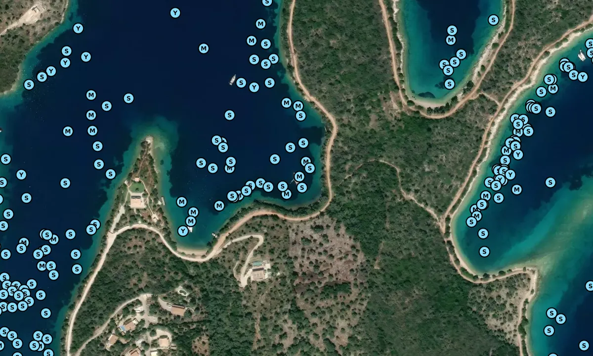 Satelite image of Ormos Ambelakia