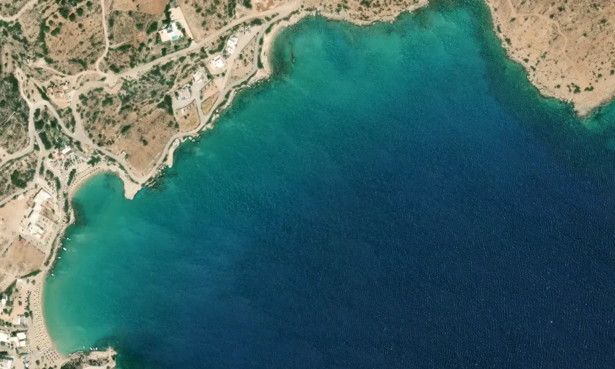 Flyfoto av Ormos Amorphos