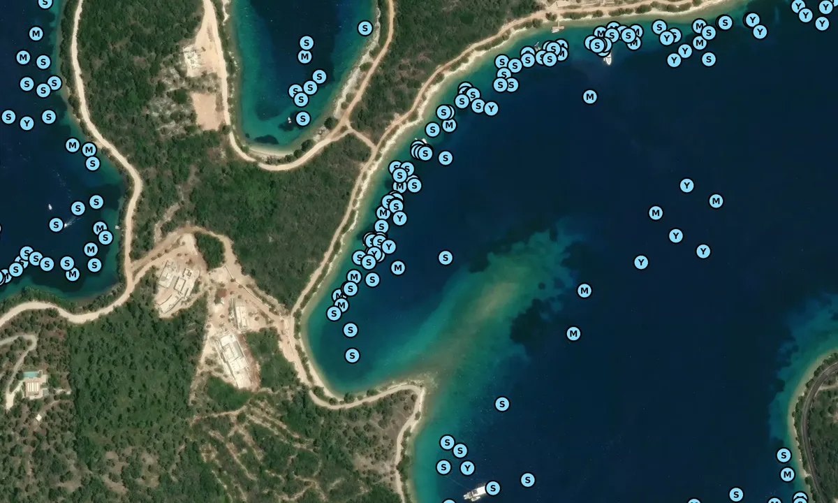 Satelite image of Ormos Atherinos West