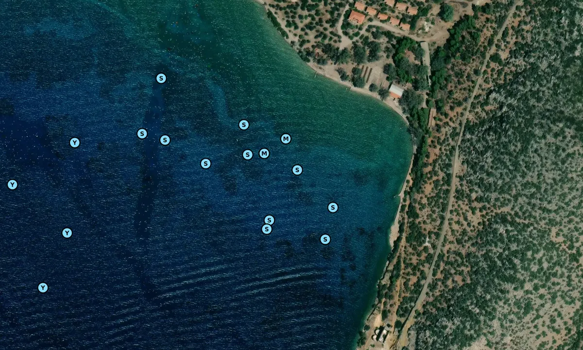 Satelite image of Ormos Dartiza