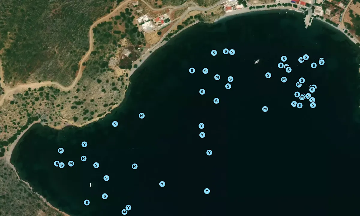 Satelite image of Ormos Emporio