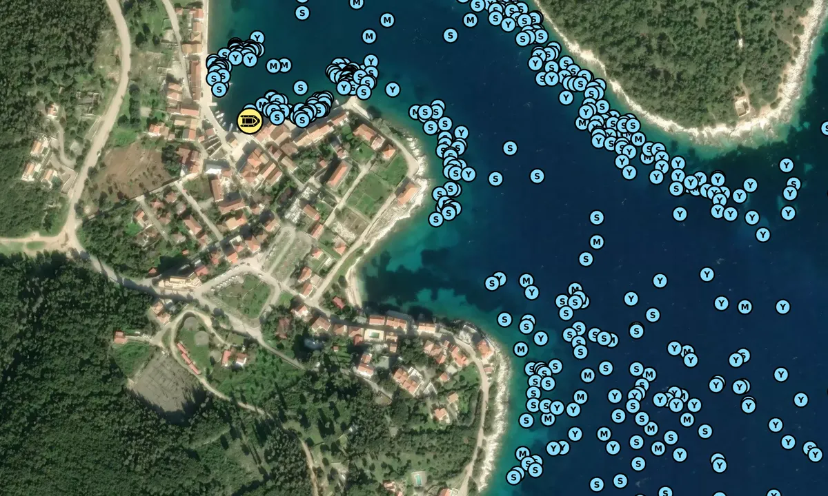 Satelite image of Ormos Fiskardo