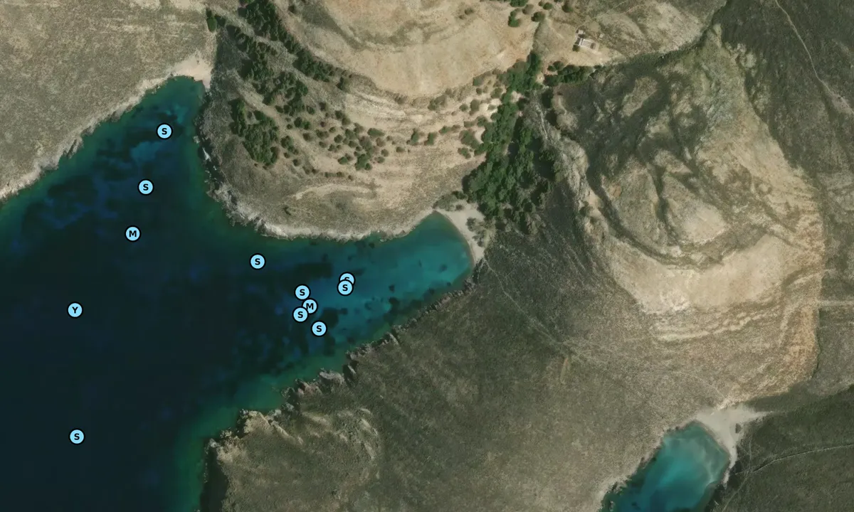 Satelite image of Ormos Grammata