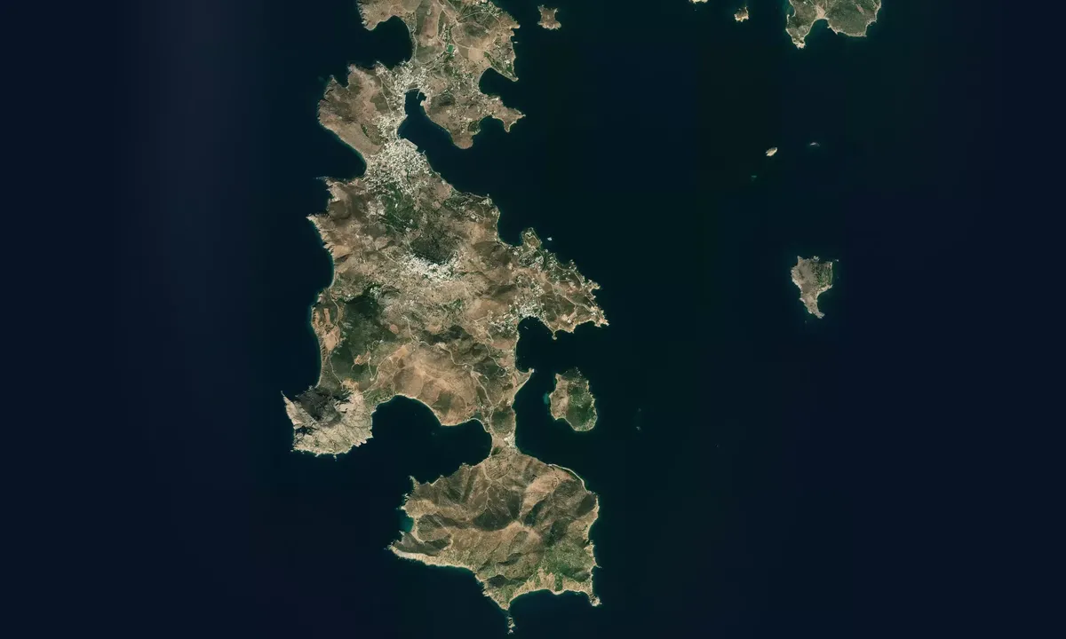 Flyfoto av Ormos Grikou