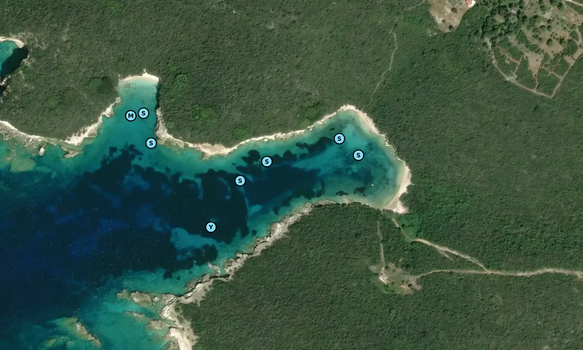 Satelite image of Ormos Kalamitsa