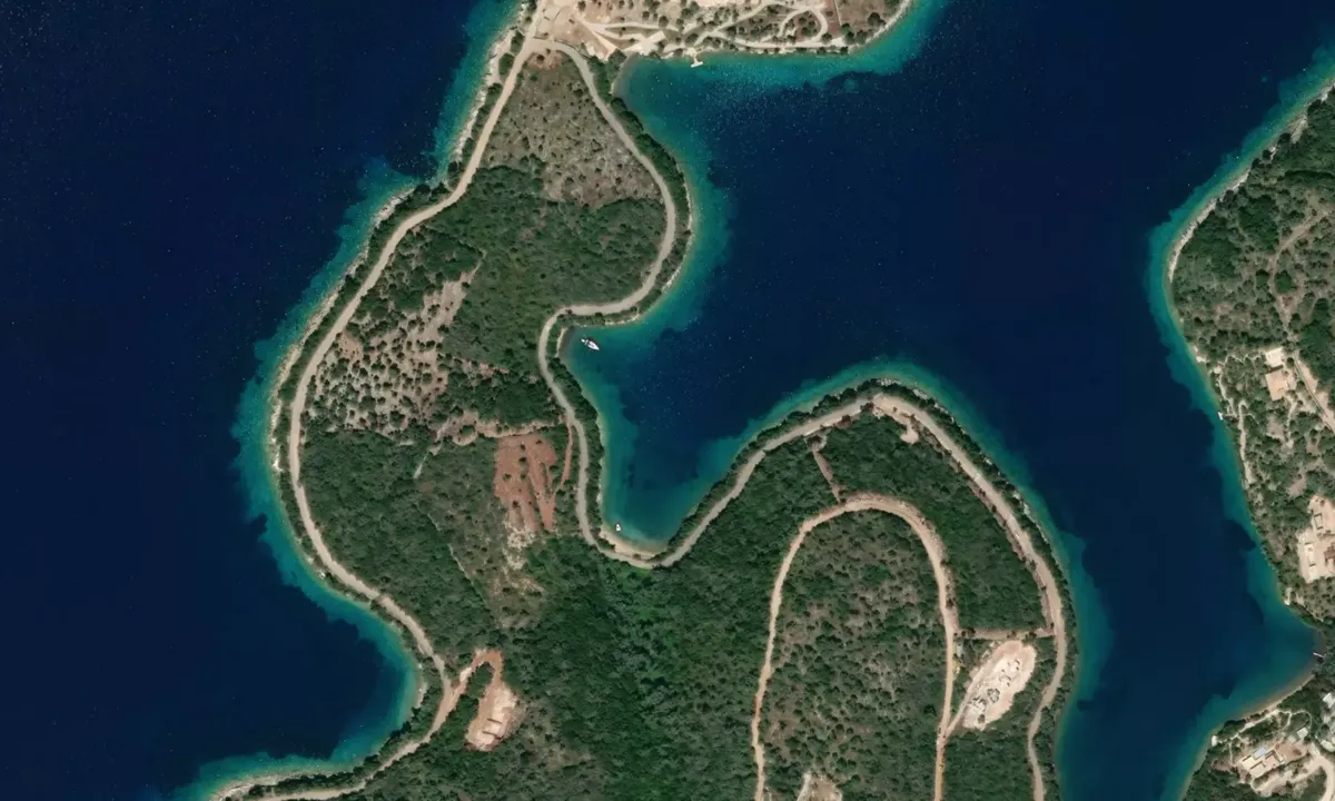 Flyfoto av Ormos Kapela