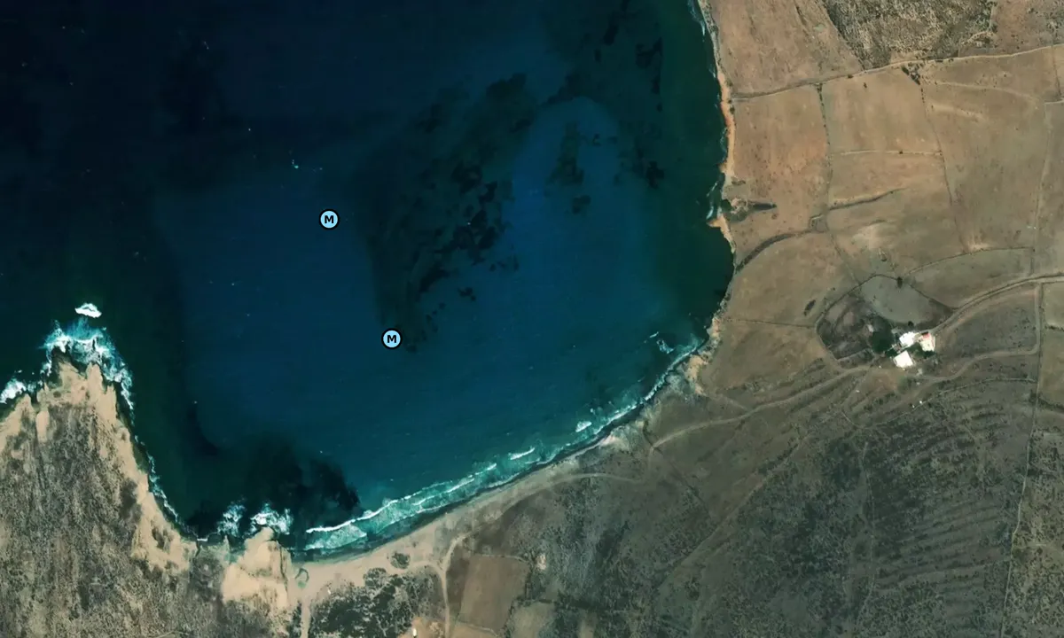 Satelite image of Ormos Kormou Ammos