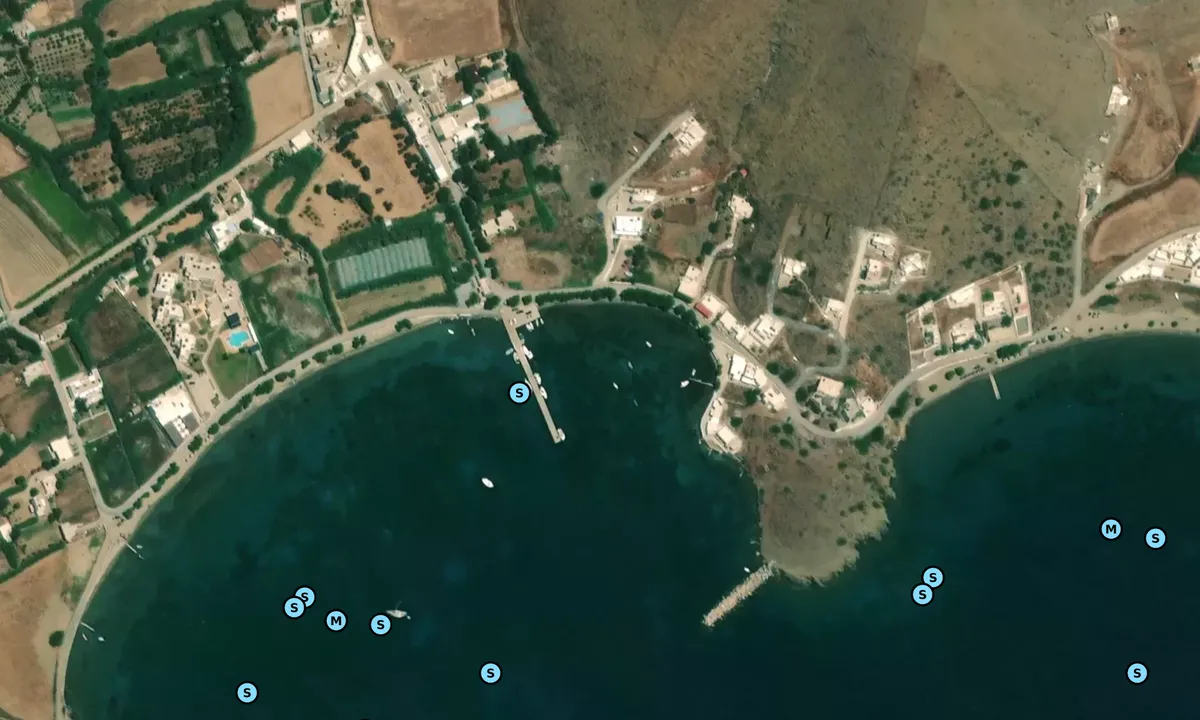 Satelite image of Ormos Maltezana