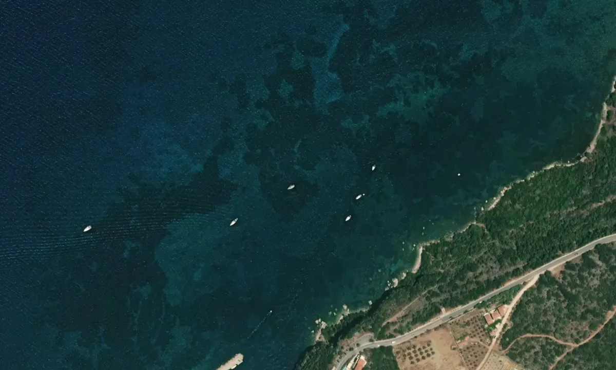 Flyfoto av Ormos Navarinou East
