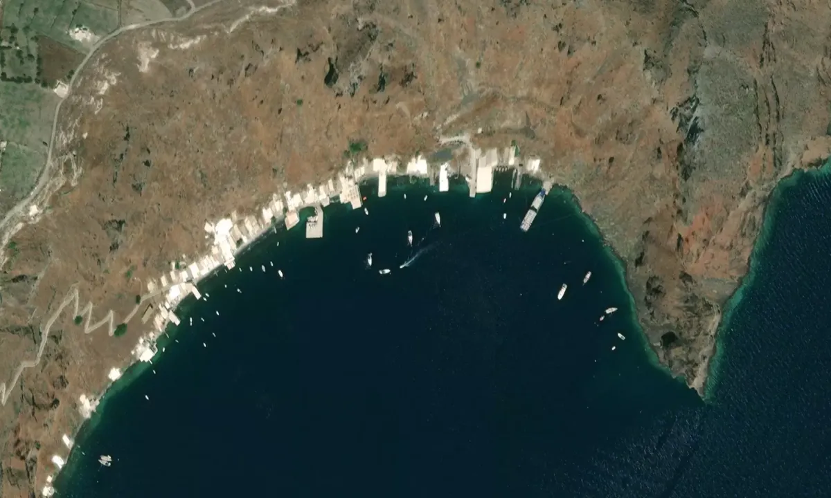 Flyfoto av Ormos Nikolaos