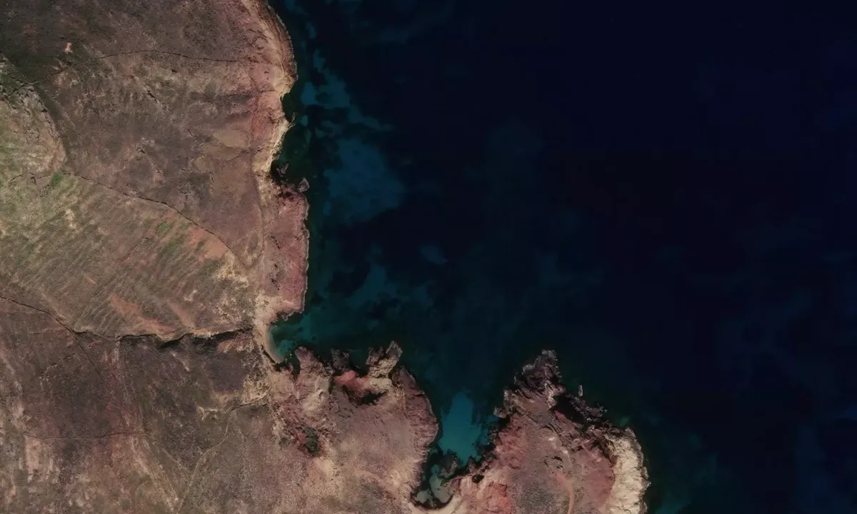 Satelite image of Ormos Panormos